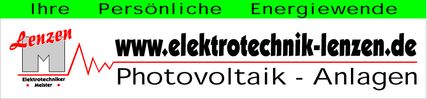 Markus Lenzen Elektrotechnik Photovoltaik.- & Elektroanlagen Markus Lenzen Elektrotechnik Photovoltaik.- & Elektroanlagen